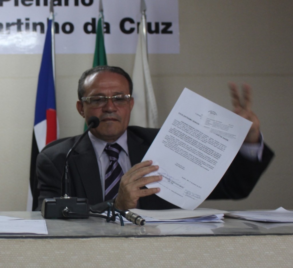 Vereador Necó diz que desconhece essa questão sobre a ‘privatização’ da rodoviária