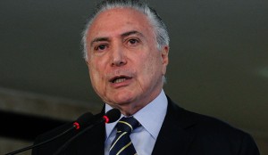 O presidente Michel Temer determinou o afastamento de quatro dos 12 vice-presidentes da Caixa. (Marcos Corrêa / PR)