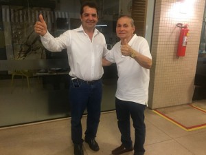 Prefeito de Santa Rita recebe convite para se filiar do presidente do PSL no Maranhão