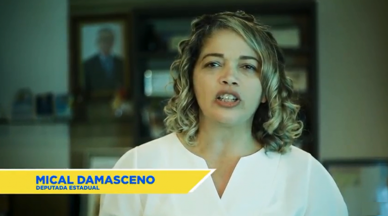‘Não estou preparada psicologicamente para tomar vacina’, diz deputada Mical Damasceno