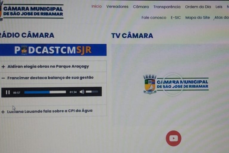 Câmara de São José de Ribamar inova e passa a oferecer notícias em áudio no site