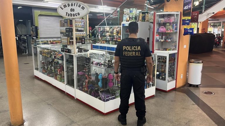 PF deflagra ação contra contrabando de cigarros eletrônicos no Maranhão