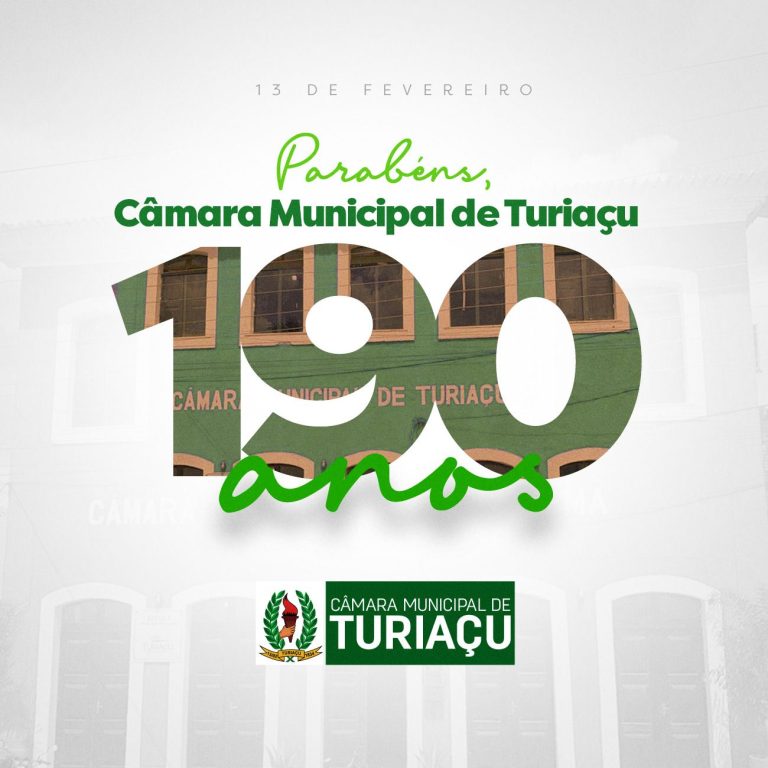 Câmara de Turiaçu completa 190 anos de história
