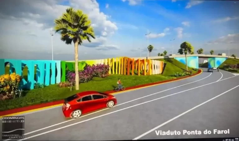 Governo contrata arquitetos para paisagismo do viaduto da Litorânea