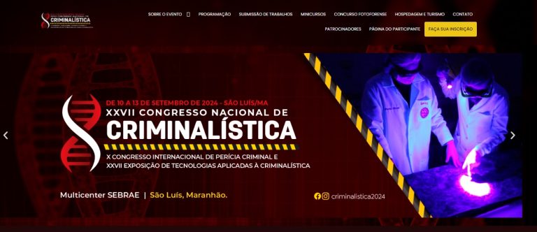 São Luís recebe 27º Congresso Nacional de Criminalística