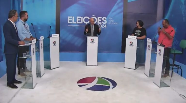 Veja como foi o debate entre os candidatos à prefeitura de Paço do Lumiar