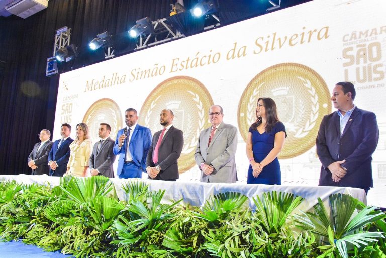 Três desembargadores do TJMA são homenageados com maior honraria da Câmara de São Luís