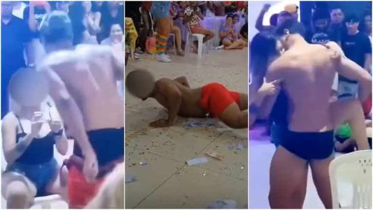 Show de gogo boys em gincana a prefeitura vira caso de polícia em Coelho Neto