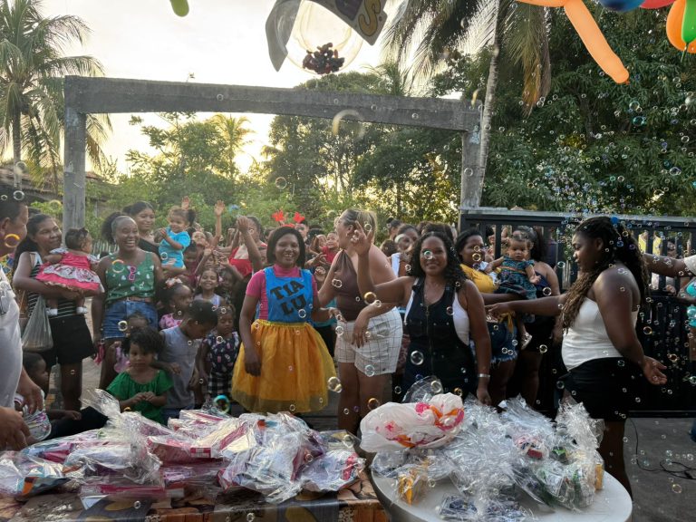 Dia das Crianças agita povoado de Central do Maranhão