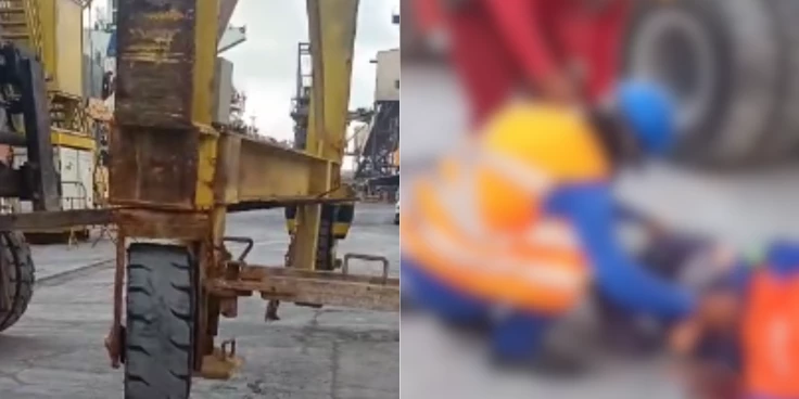 Trabalhador fica ferido em acidente no Porto do Itaqui